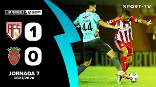 Resumo AVS 10 FC Penafiel  Liga Portugal SABSEG  SPORT TV [upl. by Aissatsan]