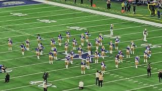 2023 Dallas Cowboys Cheerleaders 121023 vs Philadelphia Eagles Pregame Dance performance [upl. by Nerua]