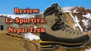 Recensione scarponi Nepal Trek  La sportiva [upl. by Nyraa]