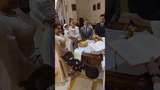 Brunella Horna y Richard Acuña Celebran el Bautizo de Su Bebé en una Ceremonia Emotiva [upl. by Anyt]