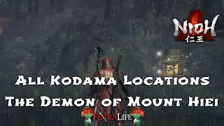 All Kodama Locations The Demon of Mount Hiei Nioh [upl. by Aizek273]