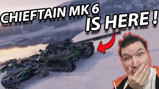 The CHIEFTAIN MK6 IS BACK SPOTTED on LIVE SERVER  SuperTest Preview [upl. by Amerak]