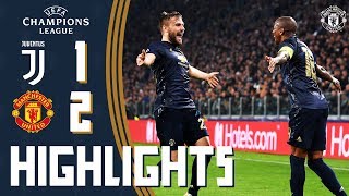 Highlights  Juventus 12 Manchester United  Mata freekick inspires late comeback victory [upl. by Yelrehs]