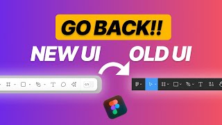 Switch to the Previous UI in Figma UI3 2025 Flexibility for Every Designer [upl. by Ahsihat]