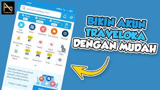 CARA DAFTAR TRAVELOKA  Buat Akun Traveloka [upl. by Atinob]