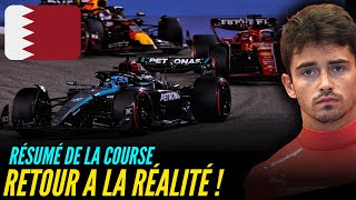 RÉSUMÉ GRAND PRIX DE BAHRAIN  RETOUR À LA RÉALITÉ [upl. by Andromada411]