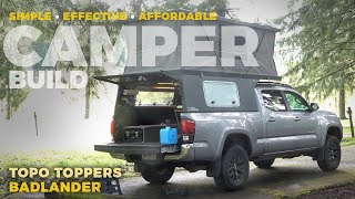 Check out this clean simple amp comfortable camper build [upl. by Noxin]