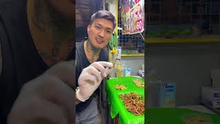 Insect food tasting😅😜💚 viralpost2024 reelsviralfb fypシ asmr memes lifestyle BowieGang [upl. by Palila]