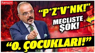 Sırrı Sakık AKPlilerin küfürlerini sansürsüz okuyunca meclis karıştı [upl. by Lede]