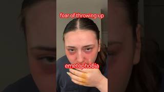 phobias as makeup emetophobia makeup phobia sick shorts fypシ emetophobia [upl. by Esyle]