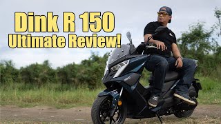 Kymco Dink R 150 Full Performance Review [upl. by Arised]