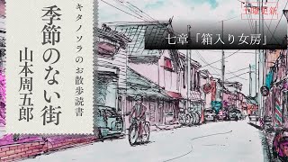 「季節のない街」七章【箱入り女房】作山本周五郎 朗読キタノソラ 作業用BGM  オーディオブック2024年ドラマ化作品ラジオドラマsoraroudoku 【土曜更新】 [upl. by Shanan]