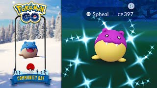 SHINY SPHEAL COMMUNITY DAY GUIDE [upl. by Nnahoj]