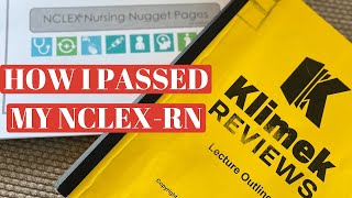 HOW I PASSED MY NCLEXRN 2021  UWORLD MARK KLIMEK nclex rn exam nursing school [upl. by Jannel]