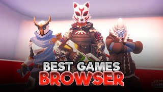 TOP 25 BEST BROWSER GAMES FOR PC 2024 [upl. by Remmus]