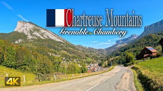 Massif de la Chartreuse France 🇫🇷 Scenic Drive from Grenoble to Chambéry Drivers View POV [upl. by Remington528]