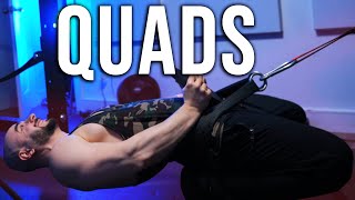 The BEST Bodyweight Quad Exercise [upl. by Cadal]