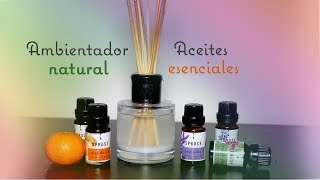 Ambientador con Aceites Esenciales 100 Natural  de larga duracion [upl. by Wong]