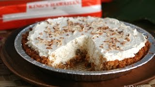 Hawaiian Foods Week Recipe Pineapple Macadamia Nut Cream Pie [upl. by Ettezus]