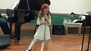 Libby singing Happy Birthday Jesus [upl. by Akihdar]