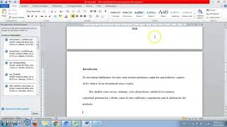 Crear un trabajo con Normas APA en Word Parte 1 [upl. by Llenram894]