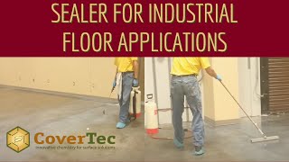 Sealer for Industrial Floor Applications [upl. by Winograd]