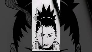 Shikamaru Nara  Naruto 🍥 anime fanart naruto narutoshippuden shikamaru viralshort support [upl. by Ahseral]