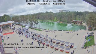 Zlatiborrs Live Stream kamera 15052024  Kraljev trg jezero Zlatibor [upl. by Yardna]