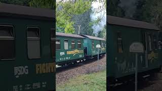 Fichtelbergbahn fährt nach Oberwiesenthal ❤️😎 [upl. by Aihsenod]