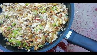 EGGS POTATO TOMATO RECIPE BREAKFAST  VILLAGE STYLE  DESIFUNquotFOOD  HEALTHY BREAKFAST [upl. by Eilerua18]