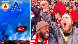 AMERICAN EXPERIENCES THE MOST DANGEROUS SOFIA DERBY  CSKA SOFIA VS LEVSKI SOFIA [upl. by Yttig]