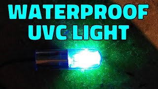 Waterproof germicidal light teardown  with schematic [upl. by Heyer943]