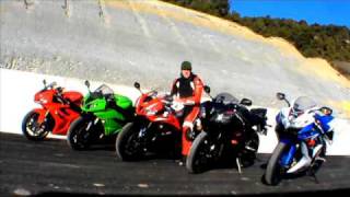 MCN Roadtest 2009 600s group test preview [upl. by Arias]