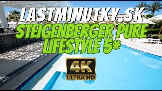 OSOBNE SME TESTOVALI Steigenberger Pure Lifestyle 5  Hurghada Egypt 4K VIDEO [upl. by Artemis]