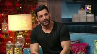 John Abraham live heart touching shayri  The Kapil Sharma Show ep 208  satyameva jayate 2 [upl. by Esaele807]