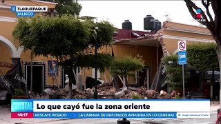 Se derrumba El Parían de Tlaquepaque Jalisco  Noticias con Crystal Mendivil [upl. by Holden]