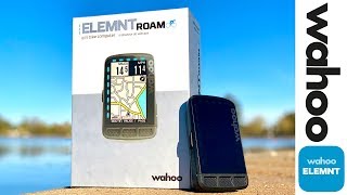 Wahoo ELEMNT ROAM Cycling GPS Details  First Impressions  Feature Review [upl. by Kussell]