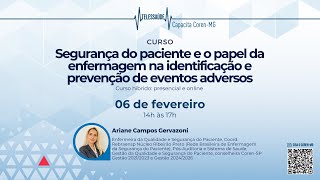 Curso de Segurança do Paciente e o Papel da Enfermagem na Identificação [upl. by Cita]