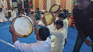 Rifai Ratib Duff Majlis from Kerala on Sandal Day Haziri at Dargah Khwaja Lalu Bhai Qasir R Part2 [upl. by Serle]