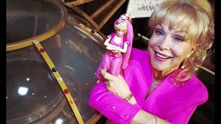 Barbara Eden promoting I Dream of Jeannie Barbie doll [upl. by Fisch]