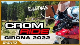 🔥 CROM RIDE 2022 con la DUCATI MULTISTRADA V4S [upl. by Kessler]