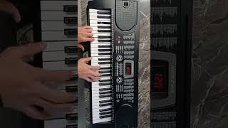 Hamzer H209BK keyboard  Test piano sound Salsa [upl. by Ordnazil]