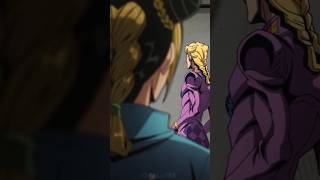 Jolyne Meets Her Great Grand Uncle Giorno Giovanna 「JoJos Bizarre Adventure Stone Ocean」 [upl. by Nujra]