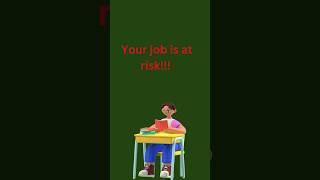 For all the Teachers and Tutors Your job is at risk Beware teachers teach ai chatgpt shorts [upl. by Cleodal]