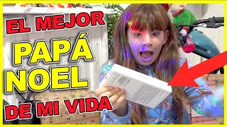 ABRIENDO MIS REGALOS DE PAPÁ NOEL 🎁🎅🏼 NUEVO IPHONE 😱 El MEJOR PAPA NOEL DE MI VIDA [upl. by Orji]