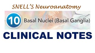 Chp10 CLINICAL NOTES  Basal Ganglia  Huntington Disease  Snells NeuroAnatomy [upl. by Belldas]