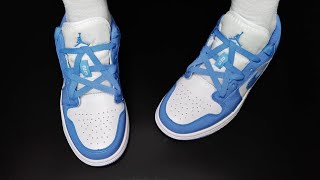 How to star lacing Jordan 1 Lace Style [upl. by Natrav14]