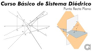 Curso Básico de Sistema Diédrico [upl. by Gapin]