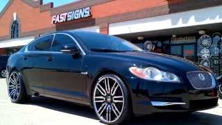 2011 Jaguar xf on SEDICIECL Forgiatos [upl. by Nosac622]