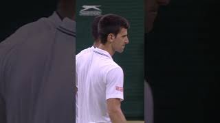 Novak Djokovics Most Incredible Return 💥 [upl. by Ahsikad774]